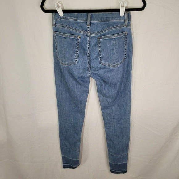 Rag and Bone Mid- Rise Ankle Skinny Light Wash 26 - Picture 5 of 5